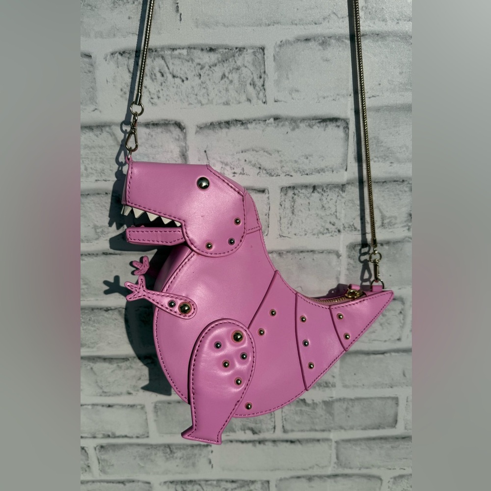 Kate Spade Pink T-Rex Novelty Crossbody Bag